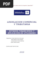 Estados Financieros y Aplicacion de Utilidades