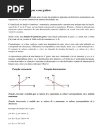 Funções Do Primeiro Grau e Seus Gráficos