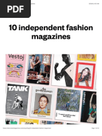 10 Independent Fashion Magazines - STACK Magazines