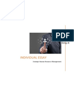 Individual Essay: Should Employers Take Psychological Contract Seriously When Looking at The Employment Relationship?