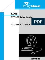 Technical Service Manual: TFT LCD Color Monitor