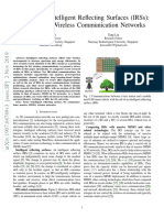 A Survey of Intelligent Reflecting Surfaces (Irss) : Towards 6G Wireless Communication Networks