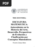 ZalayaBaez, Escultura Matemática