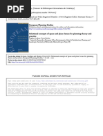 4 - Graham S y Healey P Relational Concepts of Space and Place Issues For Planning Theory and Practice