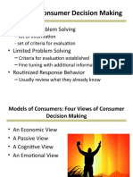 Consumer Decision Making Class