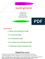 Audit Cours 6ème Semestre FSJES Casablanca