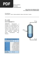 Informe Flahs Isotermico