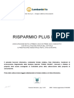 Risparmio Plus New: Lombarda Vita S.p.A. - Gruppo Cattolica Assicurazioni