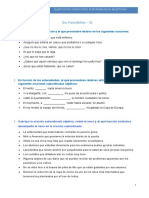 Ejercicios Repaso Oraciones Subordinadas Adjetivas