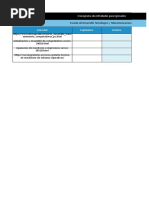 Cronograma Actividades para Egresados