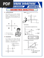 Introducción A La Geometría Analítica para Quinto de Secundaria PDF