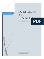 La Inflacion y El Desempleo