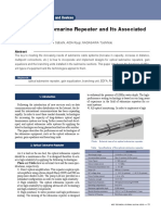 The Optical Submarine Repeater and Its Associated Technologies