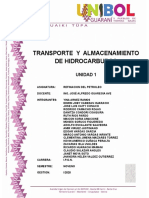 Transporte y Almacenamiento de