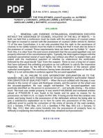 Plaintiff-Appellee vs. vs. Accused Accused-Appellant: First Division