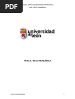 TEMA 5. - Electroquímica PDF