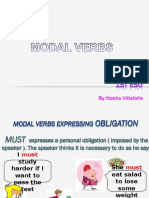 Modal Verbs 1st Eso