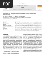 Exergy Analysis of Distillation Columns PDF