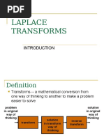 Laplace Transforms