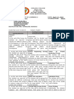 Grade/Year Level: Grade 10 Subject: English: Picture Sequencing (Group Work) Chain of Events (Individual Work)