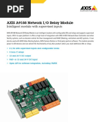 Axis A9188 I - O Relay Module