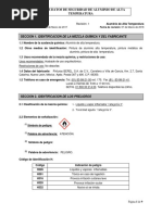 Hoja de Datos de Seguridad de 100 Acryl