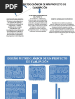 Diseño Metodológico de Un Proyecto de Evaluación