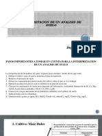 Clase Iv Segunda Parte Interpretacion Analisis de Suelo