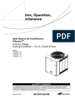 R-22 Dry Charge Cooling Condenser - 7.5, 10, 15 and 20 Tons