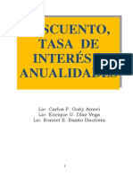 Descuento, Tasa y Rentas