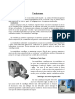 Ventiladores Industriales, Centrífugos y Axial.