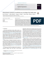 Biomechanical Evaluation of Exoskeleton Use On Loading of The Lumbar Spine