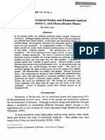 Morphological, Microscopical Studies and Elemental Analysis: Tse L. and M