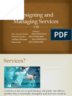 Designing and Managing Services - Kelompok 6