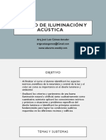 DISEÑO DE ILUMINACIÓN Y ACÚSTICA. Arq. José Luis Gómez Amador PDF