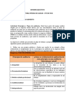 Informe Ejecutivo - Auditoria. Actividad 1