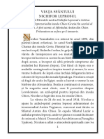 Acatistul Sfântului Nichifor Leprosul, Făcătorul de Minuni