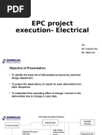 EPC Project Execution-Electrical: - by Mr. Prakash Jha Mr. Akhil Jain