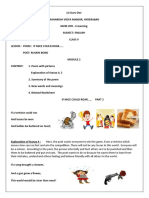 Class V - Eng - Module 2 - L 1