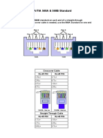 EIA/TIA 568A & 568B Standard: 1 RX+ 3 TX+ 2 Rc-6 TX - 3 TX+ 1 RC+ 6 TX - 2 RC