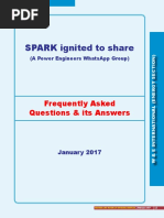 Spark Ignited To Share: Frequently Asked Questions & Its Answers