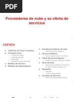 Proveedores de Nube y Sus Servicios PDF