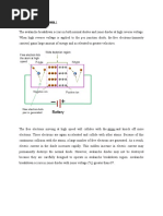 Avalanche Breakdown Zener Breakdown