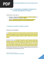 5 - Transponder e Transmissor Automático de Altitude PDF