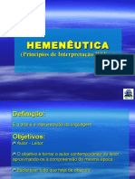 HERMENÊUTICA