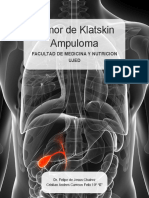 Colangiocarcinoma - Klatskin - Tumor de Ampula