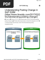 Understanding Posting Change