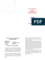 Manual de Inventario de Creencias Irracionales