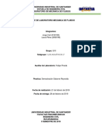 Lab 8. Informe de Laboratorio Mecánica de Fluidos PDF