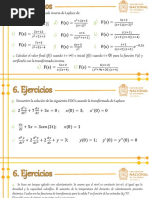 Ejercicios FT, Transformada de Laplace y Linealización PDF